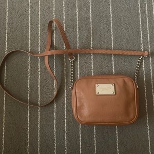 Michael Kors Cindy Leather Crossbody Bag